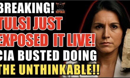 BREAKING! Tulsi Gabbard Just Exposed It LIVE! CIA Busted Doing Unthinkable!